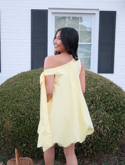 Blaine Mini Dress | Butter Yellow
