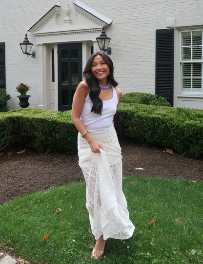 East Coast Lace Maxi Skirt