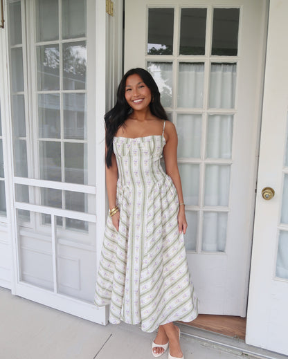 Harper Floral Midi Dress
