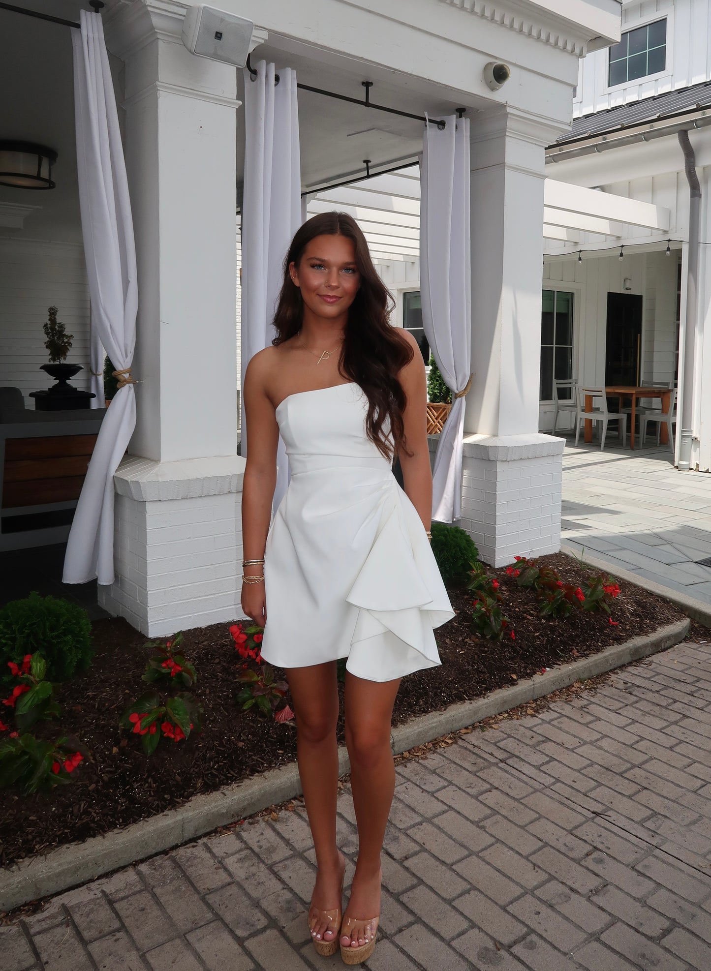 Marais Mini Dress | White