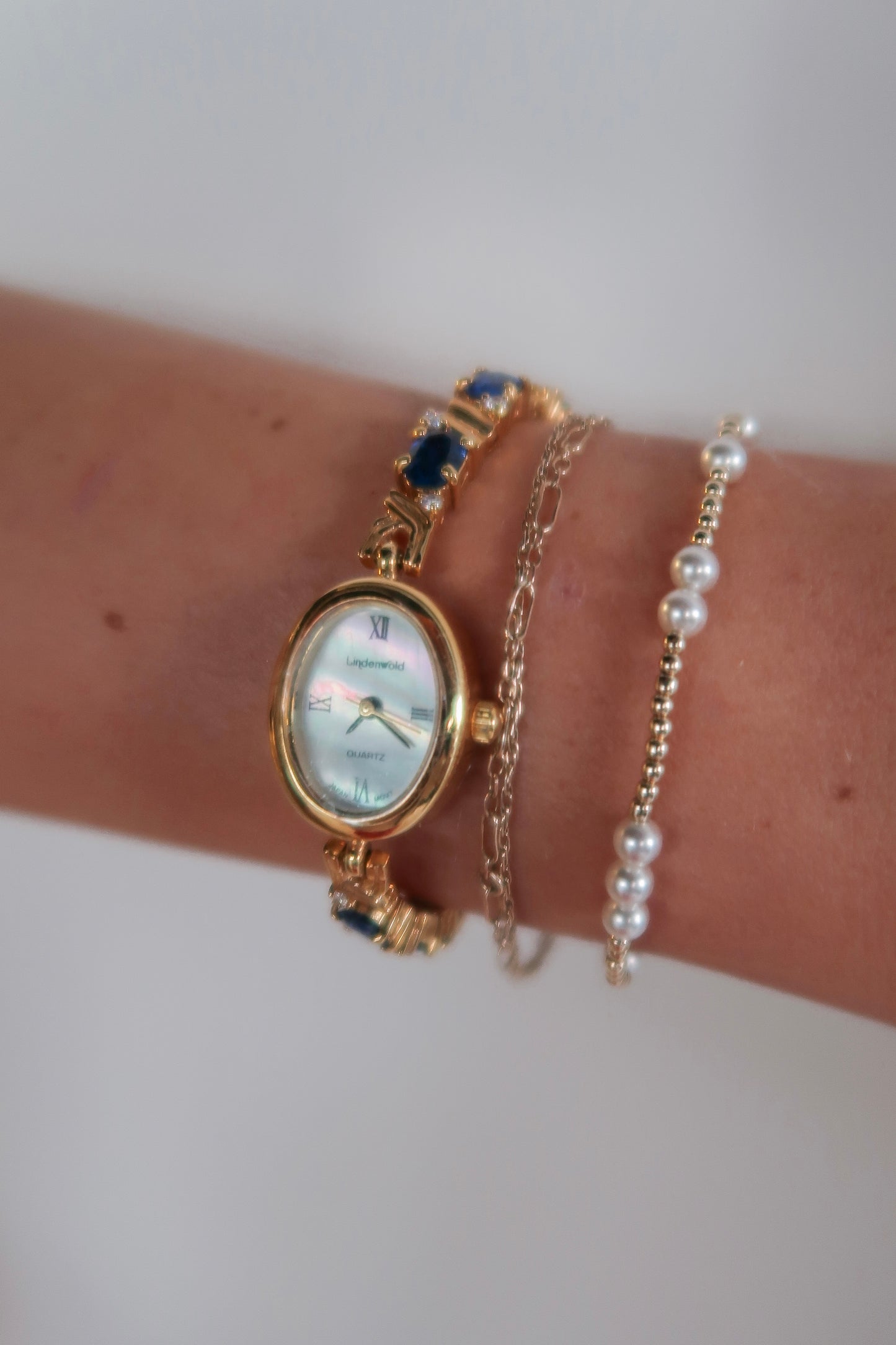 vintage watch | blue