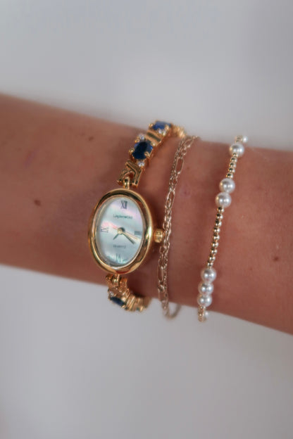 vintage watch | blue