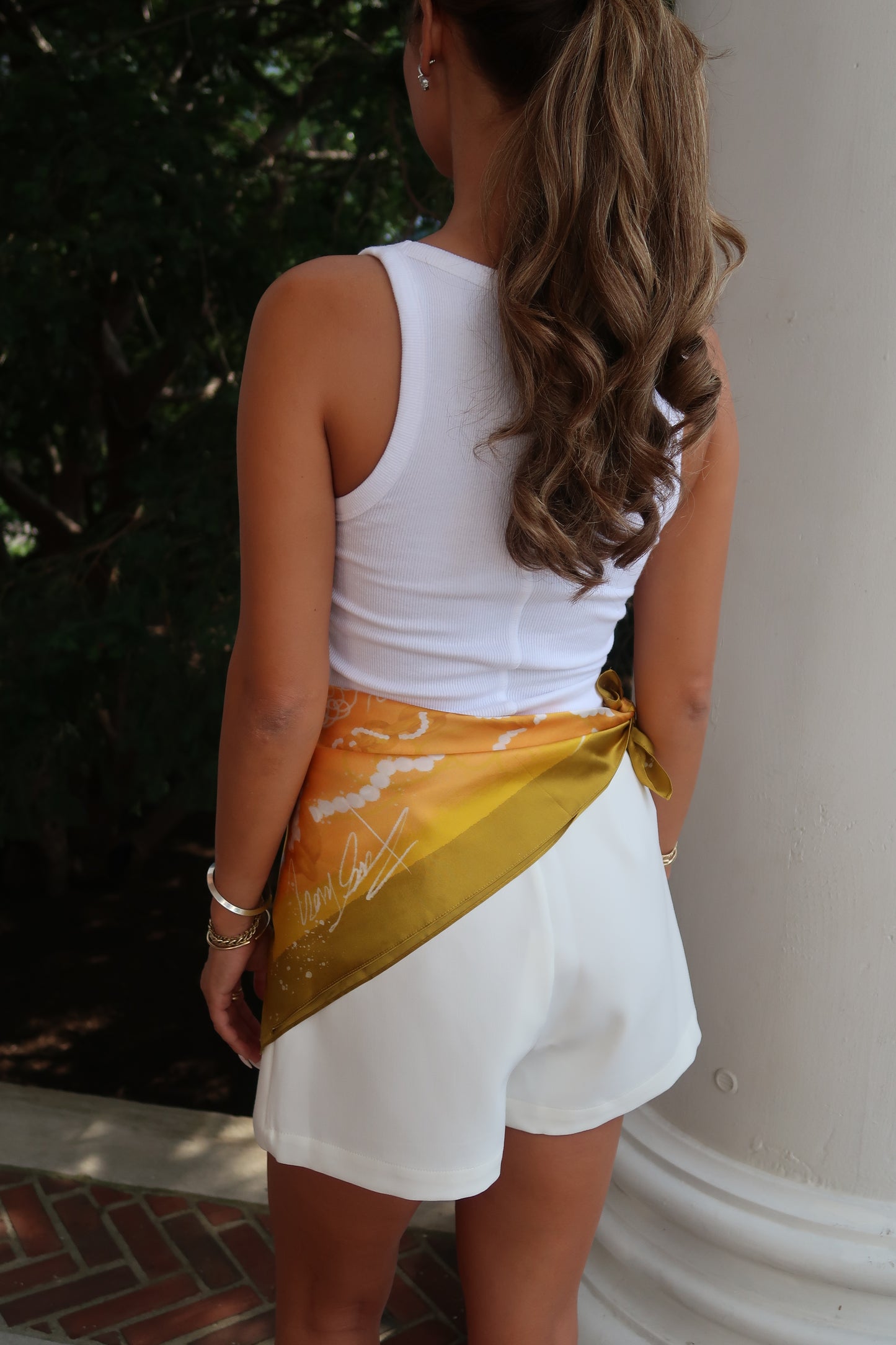 Scarf Necklace | Maison Link | Horsebit