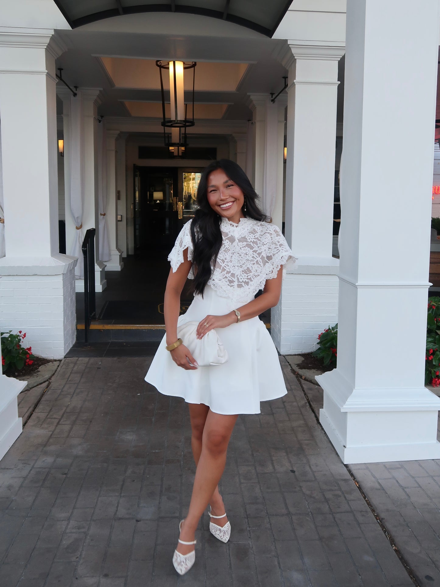 Love Letter Lace Mini Dress