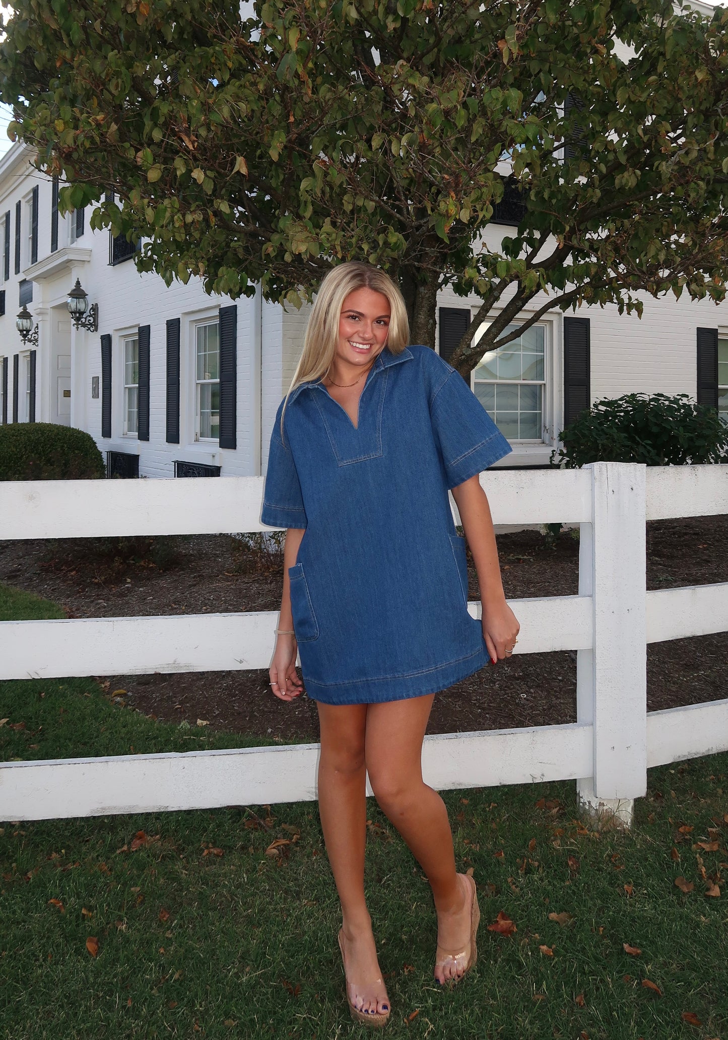 Maren Denim Dress