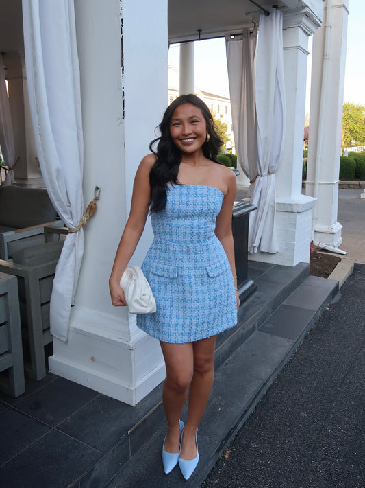 Nadine Strapless Mini Dress PREORDER 4/20