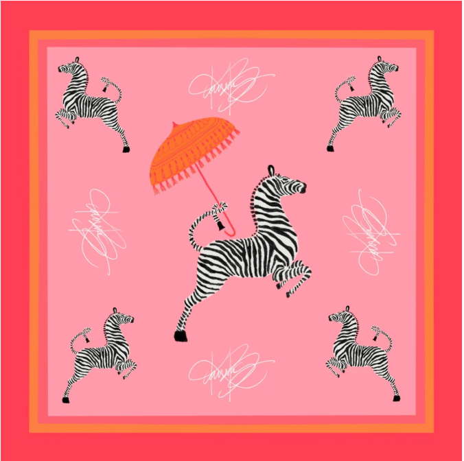 Scarf Necklace | Rain or Stripe | Horsebit