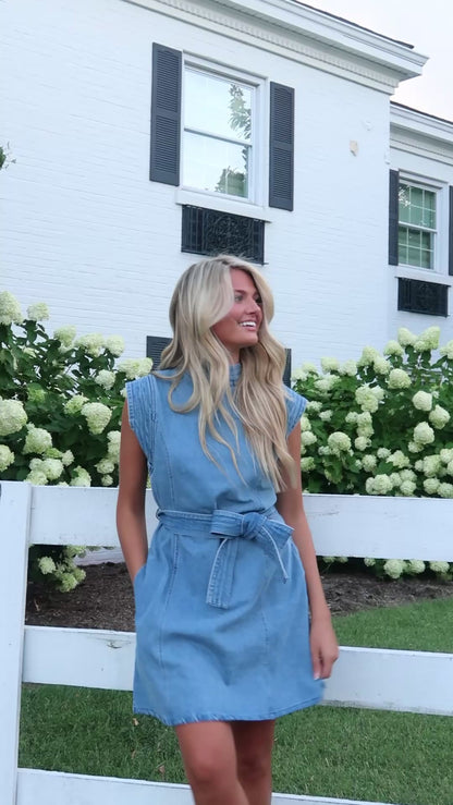 Shae Denim Mini Dress
