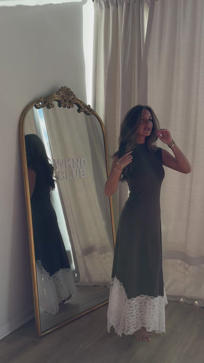 Stevi Lace Maxi Dress